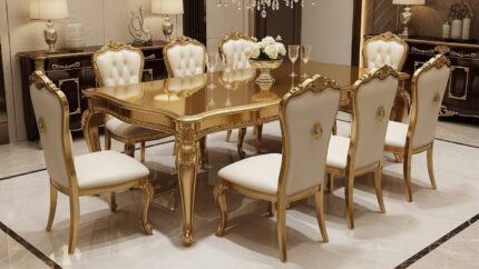 Luxury Dining Table Set – Premium Design, Comfort & Elegance