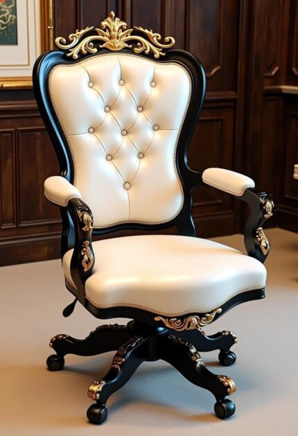 Royal High Back Chair by KK Furniture's – Luxury Comfort Seating for Home & Office