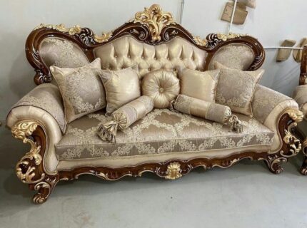 Wooden Sofa Set Price in Pakistan – Premium Luxury Wooden Sofa by KK Furniture’s